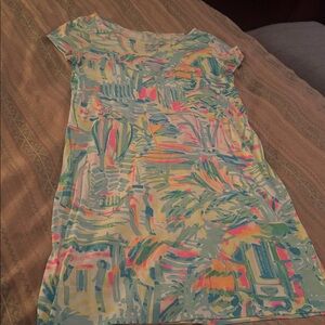 Lilly Pulitzer Med Cotton Dress EUC